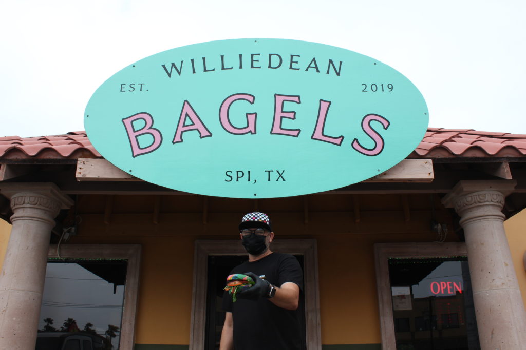 WillieDean Bagels co-owner Ernie Lopez. 