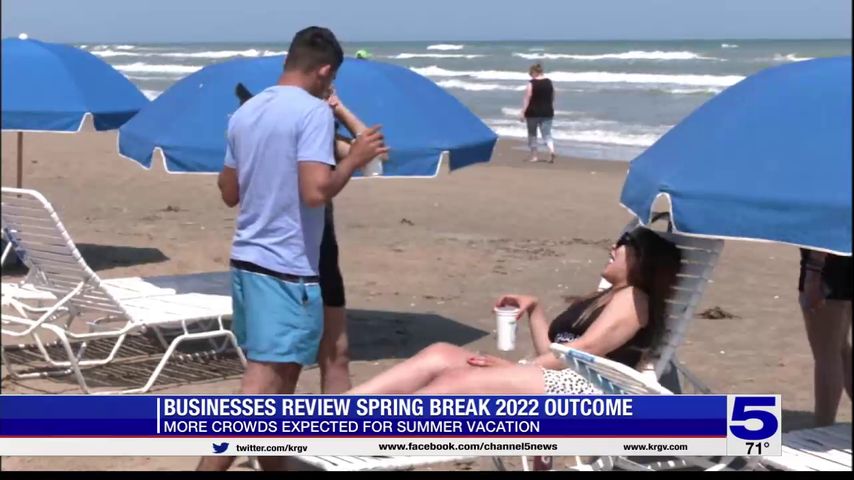 South Padre Island businesses look forward to summer as spring break wraps up