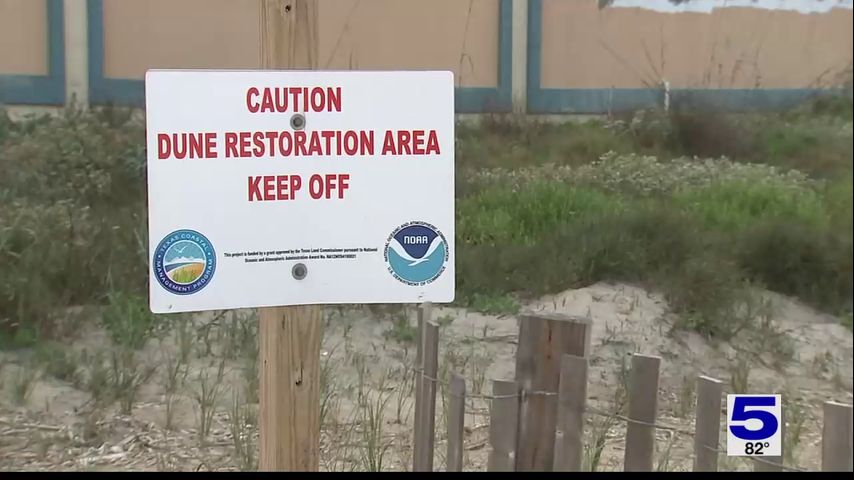 Beach and dune study underway at South Padre Island