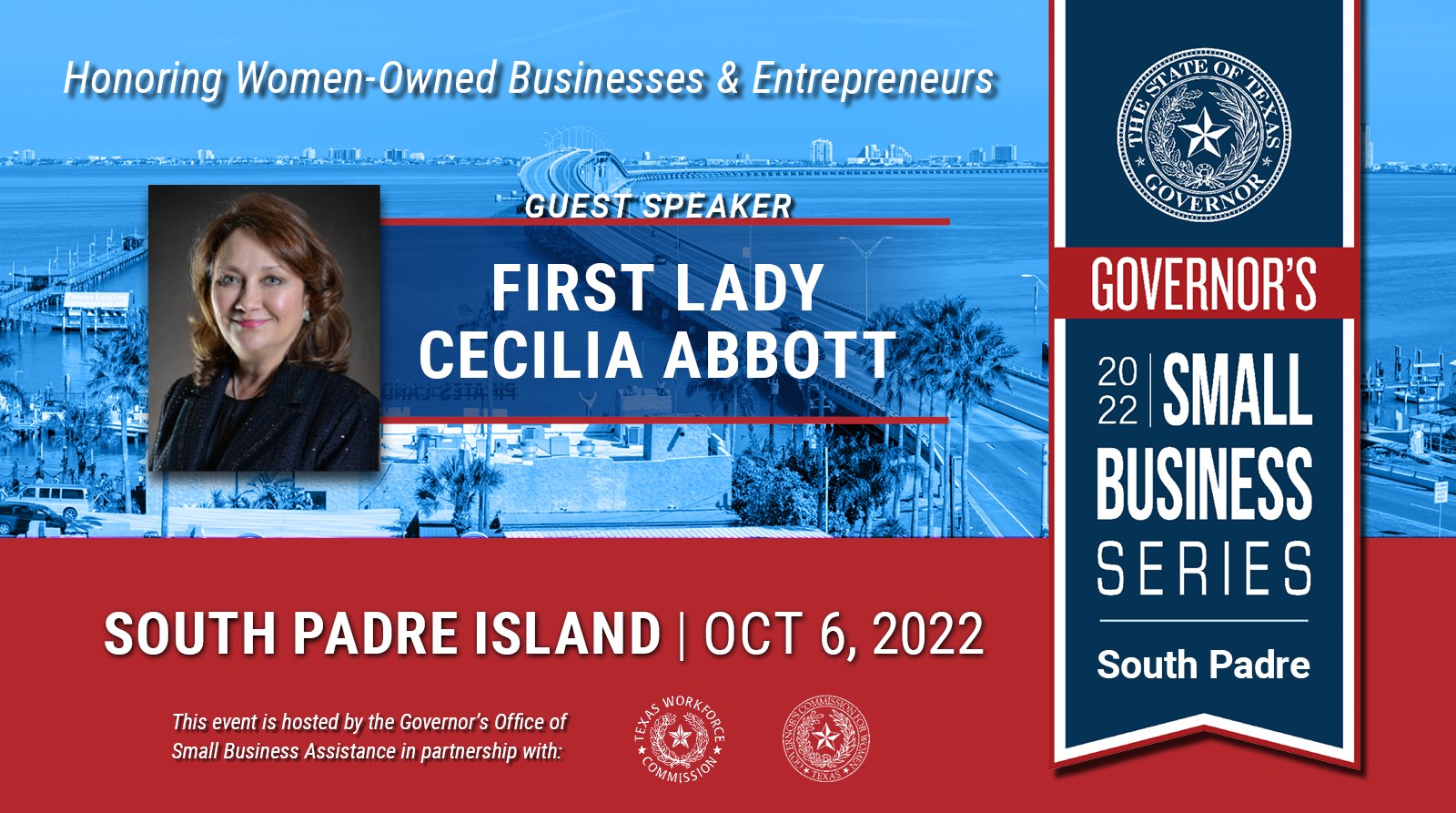 Governor Abbott Announces Governor’s Small Business Series - South Padre Island