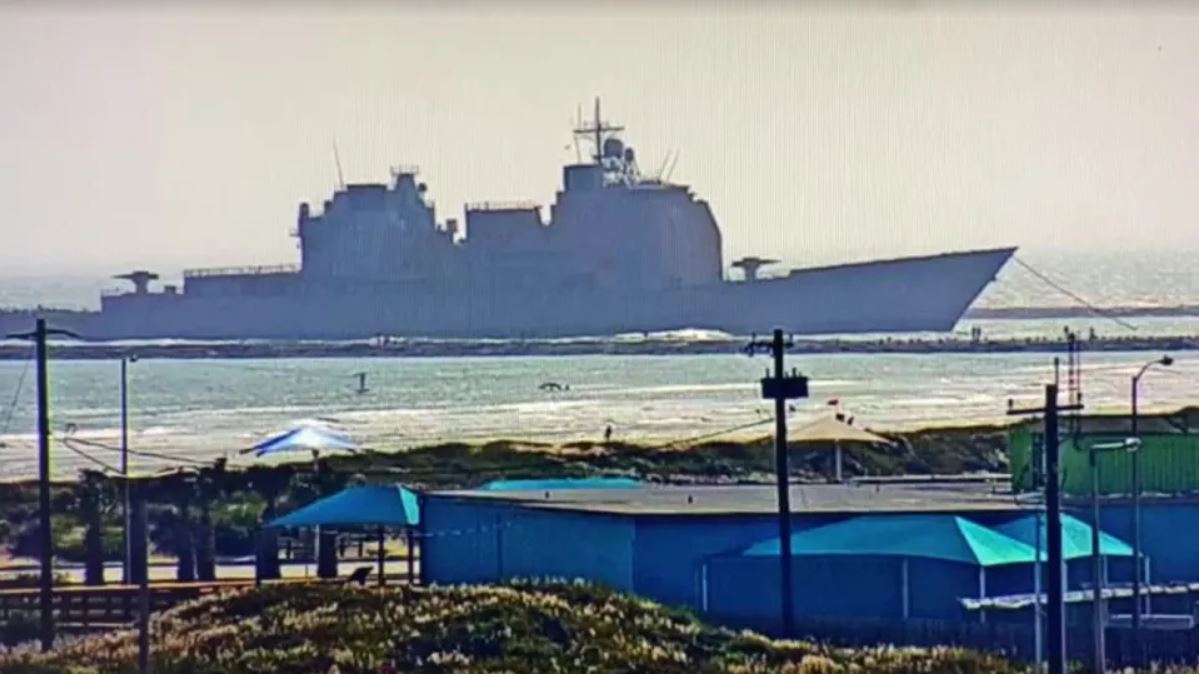 Decommissioned USS Yorktown arrives for recycling in Rio Grande Valley 