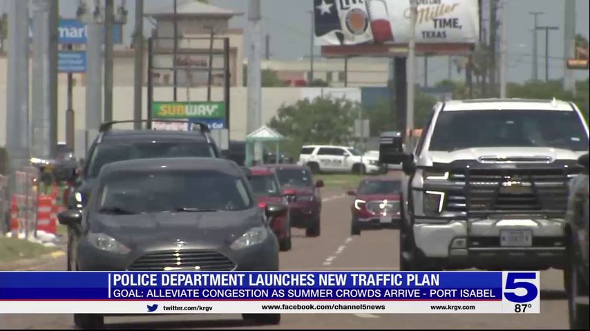 Port Isabel police launch new traffic plan to alleviate congestion 